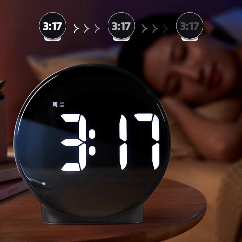 1PC Desktop LED Electronic Clock New Clock Desktop Alarm Clock Student Special Digital Display Smart