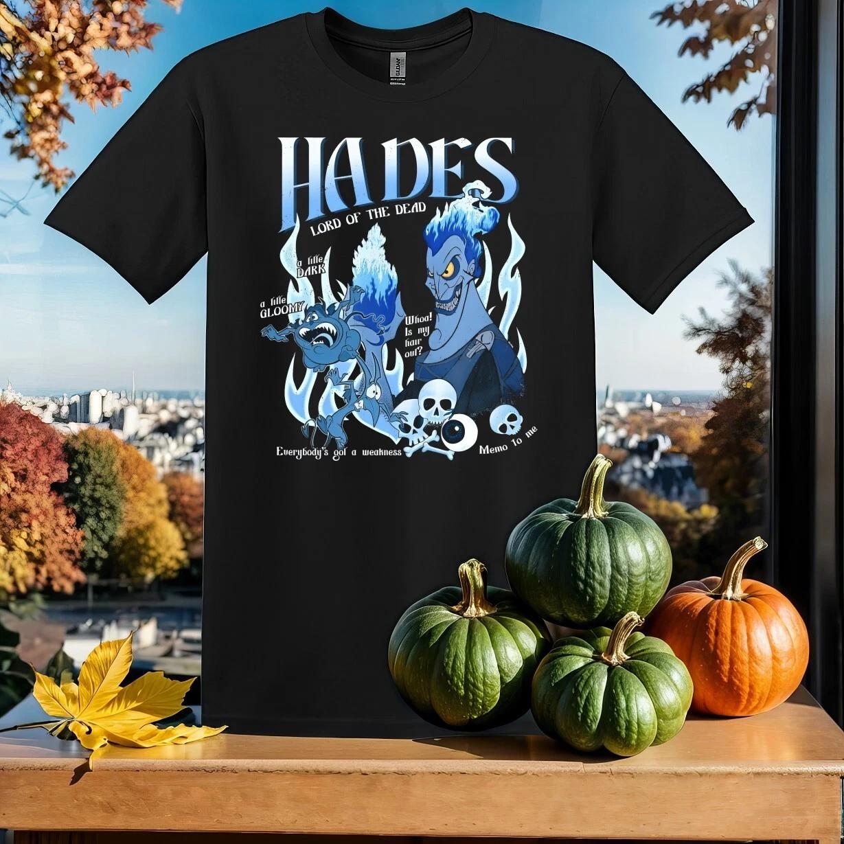 Disney Hades Lord Of The Dead T-shirt T shirt Men Women Unisex Tshirt SY159 L