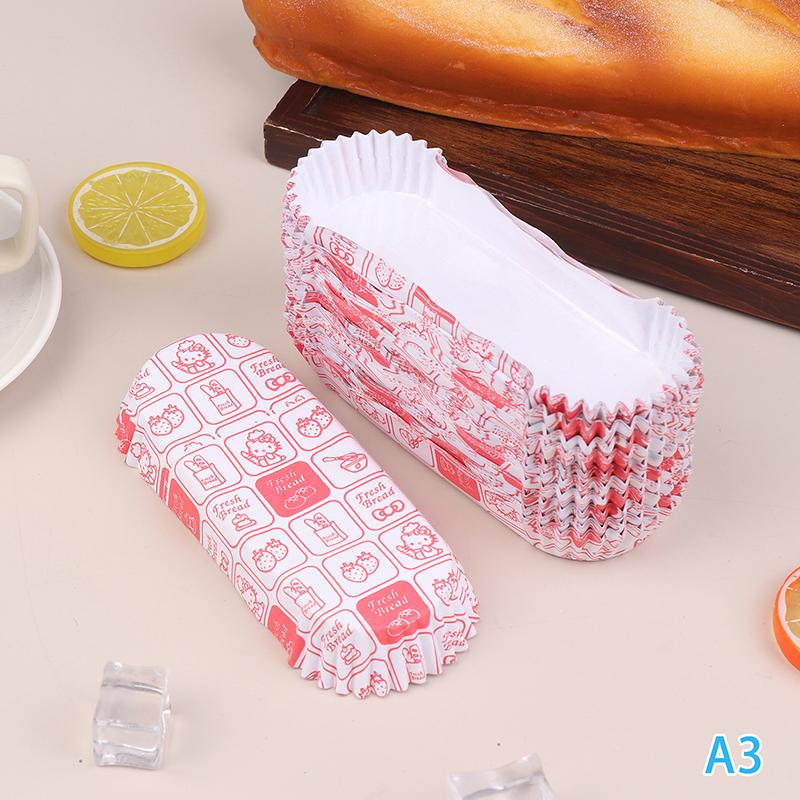 100Pcs Disposable Cupcake Liners Greaseproof Non-Stick Paper Baking Cups Boat/Round Shaped Cake Paper Muffin Liners