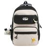 Schoolbag Japanese contrasting colors ins schoolbag female high value sweet large capacity middle and high school students tutoring bag Mori backpack