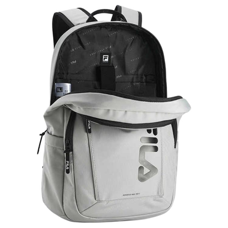 New FILA Fitness Series Fabric Backpack Mini Unisex Misty Rain Gray A13M511107FGY