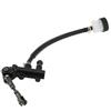 Bremszylinder Pumpe, Faltbarer Hinterrad Fußbremszylinder, Hydraulischer Hauptzylinder Pumpenbehälter für Motorrad, ATV, Dirtbike