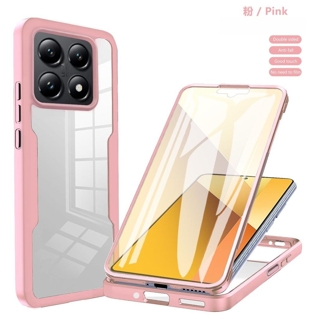 360 Full Protection Case For Xiaomi 14T Pro Clear Screen With Silicone Cover for Mi 14T Mi14T Xiaomi14T 14 T Pro 14TPro 5G Funda