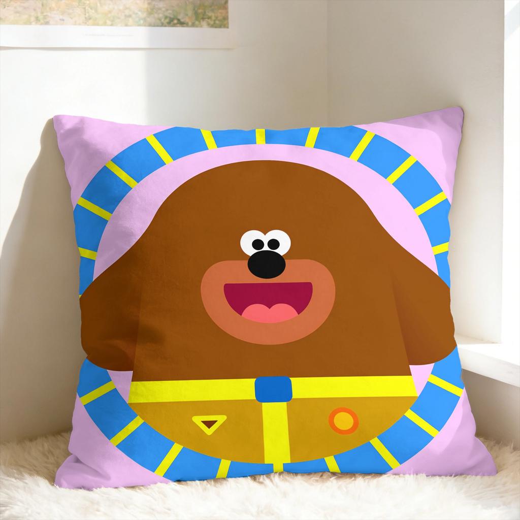 Pillow Case Hey-D-Duggees Soft Pillow Cover For Sofa Bedroom Home Decor Kawaii Pillowcases