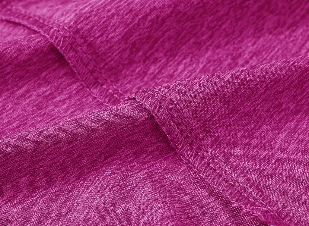 [YSENTO] Long T-Shirt, Women's Sports T-Shirt, Fitness Shirt, Long Sleeve T-Shirt, Half Zip Up, Golf Wear, Running, Trekking, Quick Drying Shirt, 03