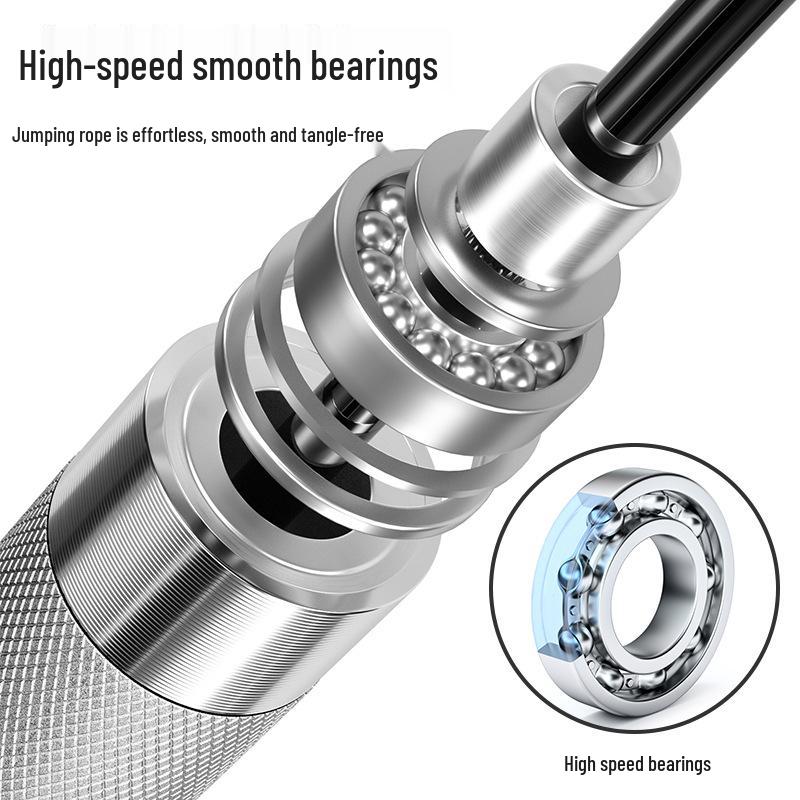 Aluminum Alloy Speed Steel Jump Rope for Exam Training & Fitness - Adult Weight Loss & Sports