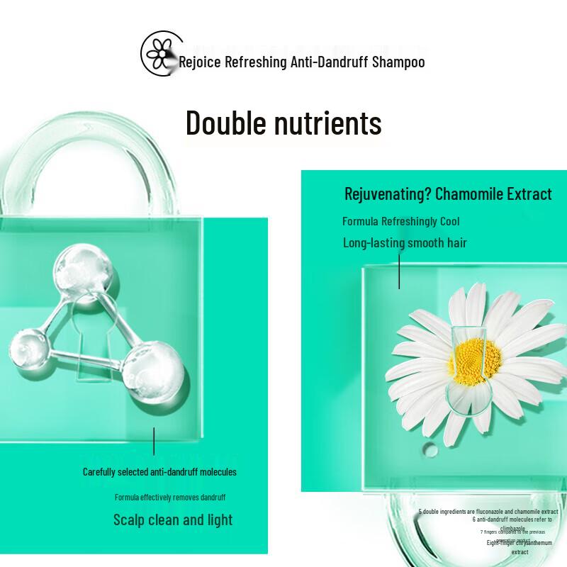 Rejoice Refreshing Anti-Dandruff Mint Shampoo