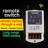 315MHz wireless remote control switch AC220V 380V high power 1000W 1KM 3KM long distance relay receiver, wireless remote control
