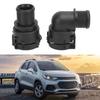 Heater Inlet Hose Connector 95089363 Straight Elbow Type Sturdy Plastic for  2012-2020 Plastic Heater Inlet Hose Connector