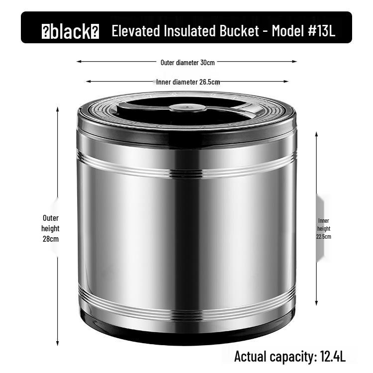 Kuangcai 3-Piece Insulated Lunch Box Set - Large Capacity Portable Thermos for Food