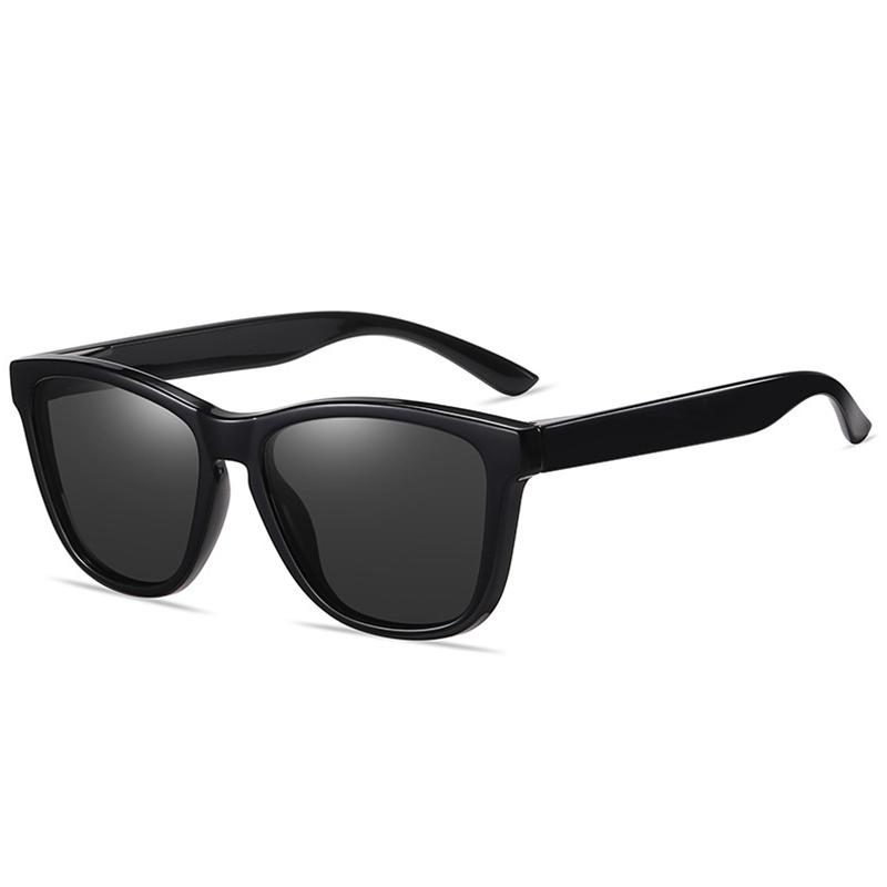 Anti-Glare Minus Lens Prescription Square Sunglasses Men Metal Uv400 Driving Goggle 0 -0.5 -0.75 -1.0 To -6.0