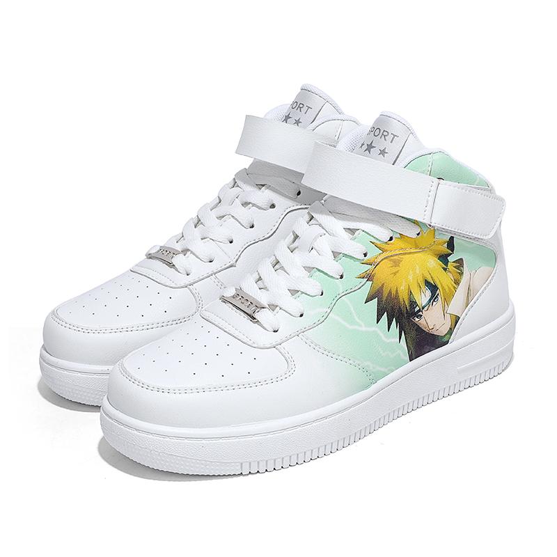 2024 New Anime Casual Men's Shoes, Size36-44 Role-playing Women's Anime Sports Shoes, Casual High Top Couple Sports Shoes