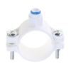 Durable & Anti-oxidant 40mm Drain Waste Water Pipe Clamp Saddle Clips 1/4" Hose