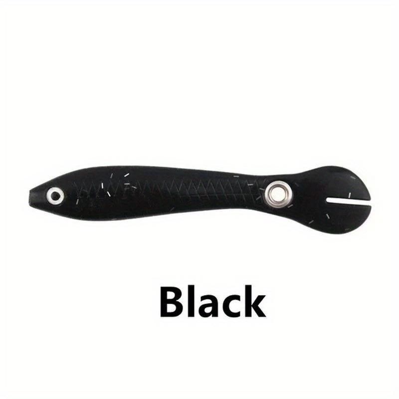 1PC Road Subbait Biomimetic Swallow Fish Fake Bait Soft Bait Loach Crossmouthed Perch Freshwater Fish Bait