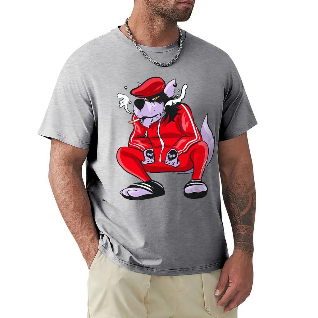 Nu Pogodi Tracksuit Squat Wolf T Shirts Vintage Fashion High Quality Tshirts Oversized Crewneck Short Sleeve T-Shirts Tee Tops