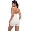New Spring And Summer Nude Yoga Camisole Jumpsuit For Women's High-intensity Dance Fitness Sports Jumpsuit