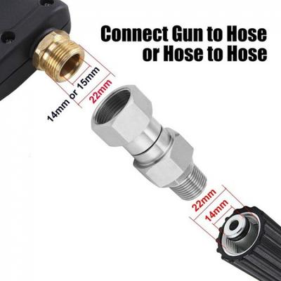 Heavy Duty 360 Degree Steel Joint for High Pressure Car Wash Water Hose Systems