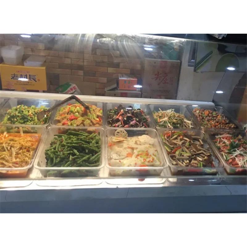 Acrylic Plastic Serving Trays Transparent Rectangular Serving Fruit Vegatable Food Tray Dishes Dinner Set Square Plates Dishes