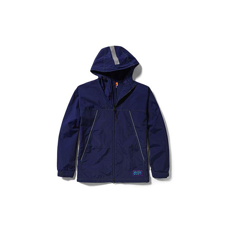 Timberland Navy Hooded Outdoor Windproof Jacket A412V-EJ3 L