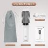 Cordless Heated Hair Brush by the Korean Beauty Leeko Hair Iron with Roll Brush 70 Minutes Continuous Negative Rapid Japanese Instruction Manual
