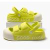Fashion Summer Women Slippers EVA Platform Clogs Outdoor Beach Sandals Garden Shoes Mixed colors Comfortable Indoor Home Shoes Female