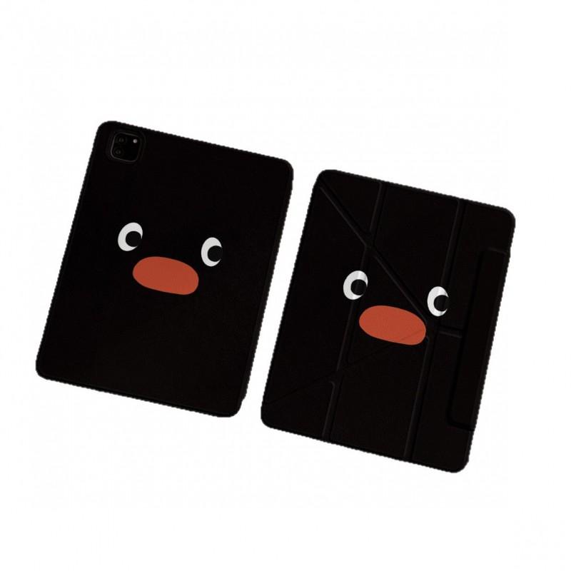 Cute Cartoon Penguin IPad Case With Pen Slot Magnetic Detachable Cover Mini 6/7 8.3 9.7 10.2 10.9 11 Air 10/11 Pro 11/13