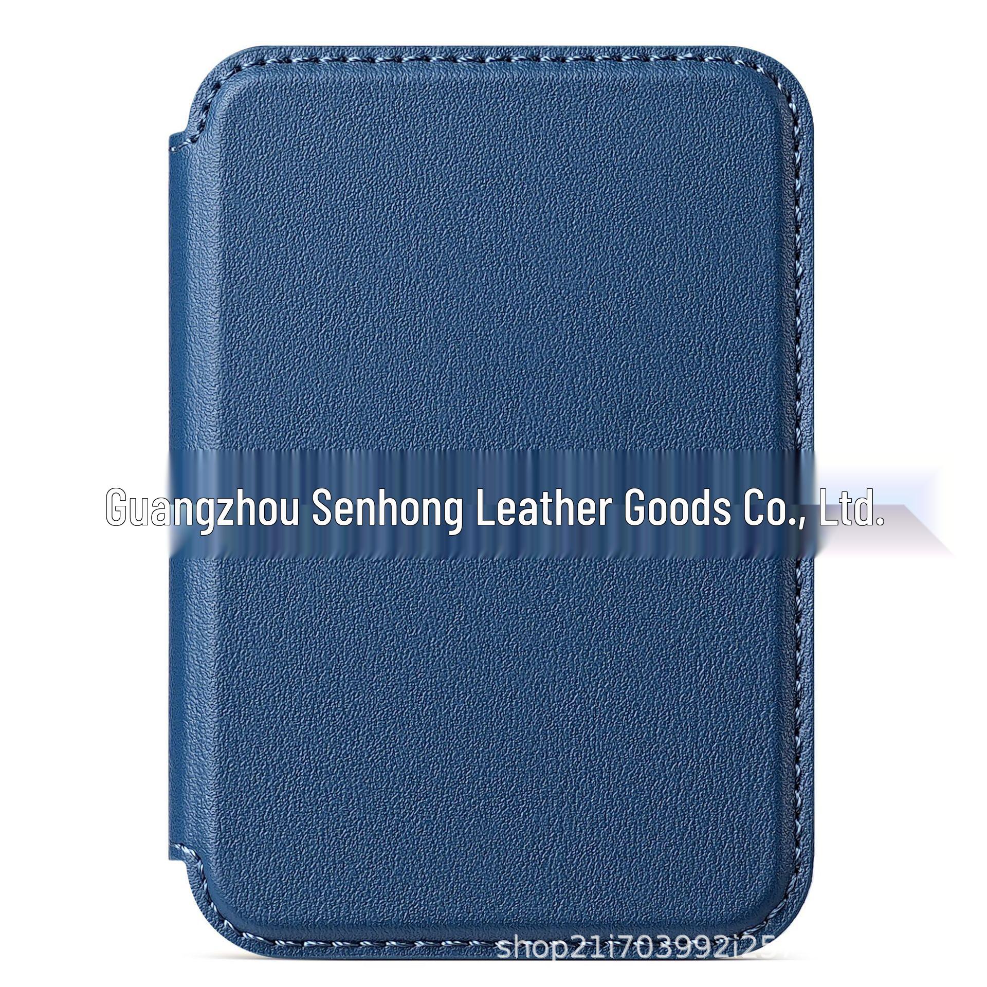 Кожаный магнитный кошелек-подставка MagSafe для iPhone MagSafe Strong Magnetic (OPP Bag)
