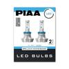 PIAA X7342 LED Bulbs for Headlights and Fog Lights, 6,000K Series, 4,000 Lm, ,