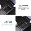 Car Storage Box For Tesla Model X Model S Car Center Console Armrest Storage Box Tray Organizer Anti-Slip Mats Storage Tidying