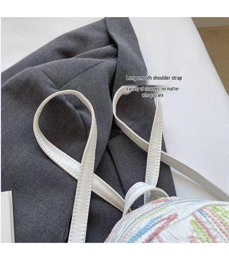 Adorable Mini Backpack for College Women's Spring Outings - Soft Girl Shoulder Bag