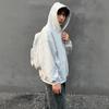 Men's Back-to-School Solid Color Hoodie Cardigan, Spring/Autumn 2026, American Style, Long Sleeve for Primary Students