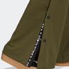 adidas X Karlie Kloss Kollaboration Einfarbig Seitliche Knopfleiste Schlaghose Damen Hose Grün GV3533