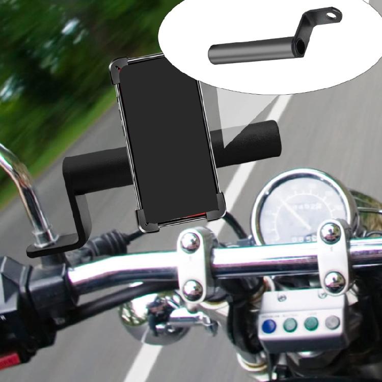 Universal Motorcycle Mirror Mount Rack Riser Extender Adapter CNC Aluminum Alloy