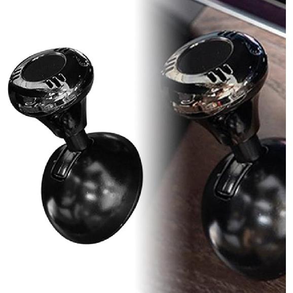 Car Push Start Button Rocker Joystick Engine Starter Cover Arcade Style One-Button Ignition Switch Decorative Accessory for Sedan SUV RV(Black)