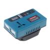 1 Piece DC21V To 220V Converter Lithium Battery Inverter Portable Power Supply For Outdoor Activities With Dual USB Ports
