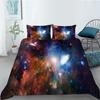 Universe Planet Series Polyester Quilt Cover Pillowcase Two or Three Piece Set Digital Printing