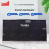 Yushuo Wooden Indoor Outdoor Blackboard with Stainless Steel Frame