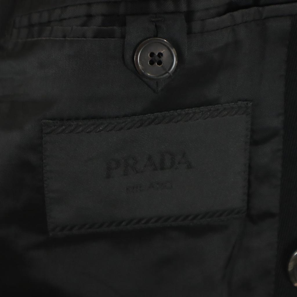 PRADA made in Italy tailored jacket 48R black Men's Used