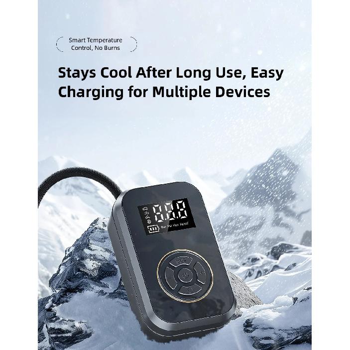 Wireless Car Air Pump Bike Inflato Quick Charging Car Tire Wireless Air Pump Intelligent Electric Tire Inflator Car Motorcycle