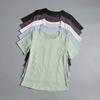 Sommer neue Yoga-Kleidung T-Shirt, dünne Fitnesskleidung, Damen schnelltrocknendes atmungsaktives kurzärmeliges Lauf-Sportoberteil