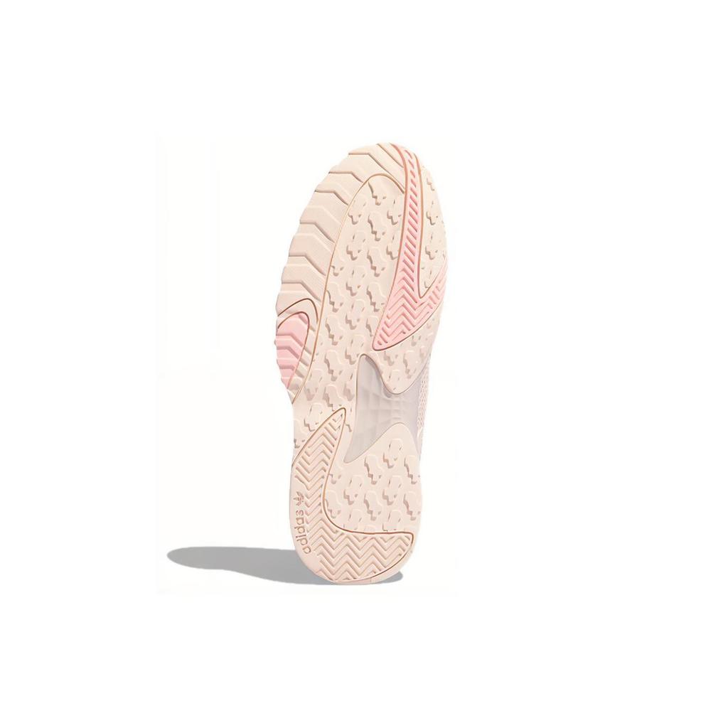 Adidas Womens Streetball 'Vapour Pink' (women's sizes) Linen Green / Vapour Pink / Clear Brown Basketball Shoes FV4855