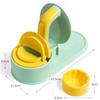 Macchina Manuale per Pressare Ravioli 3 in 1 Pressa Manuale per Impasto Involucri per Ravioli Pressa per Involucri Pelle per Ravioli Fai da Te Manuale