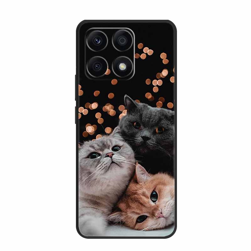Handyhülle Für Xiaomi 15T 5G 14T Pro Rückseite Hülle Stoßfest Schwarzes Silikon Weiche Hülle Für Xiaomi 17 14T 15T Pro Hülle Schale