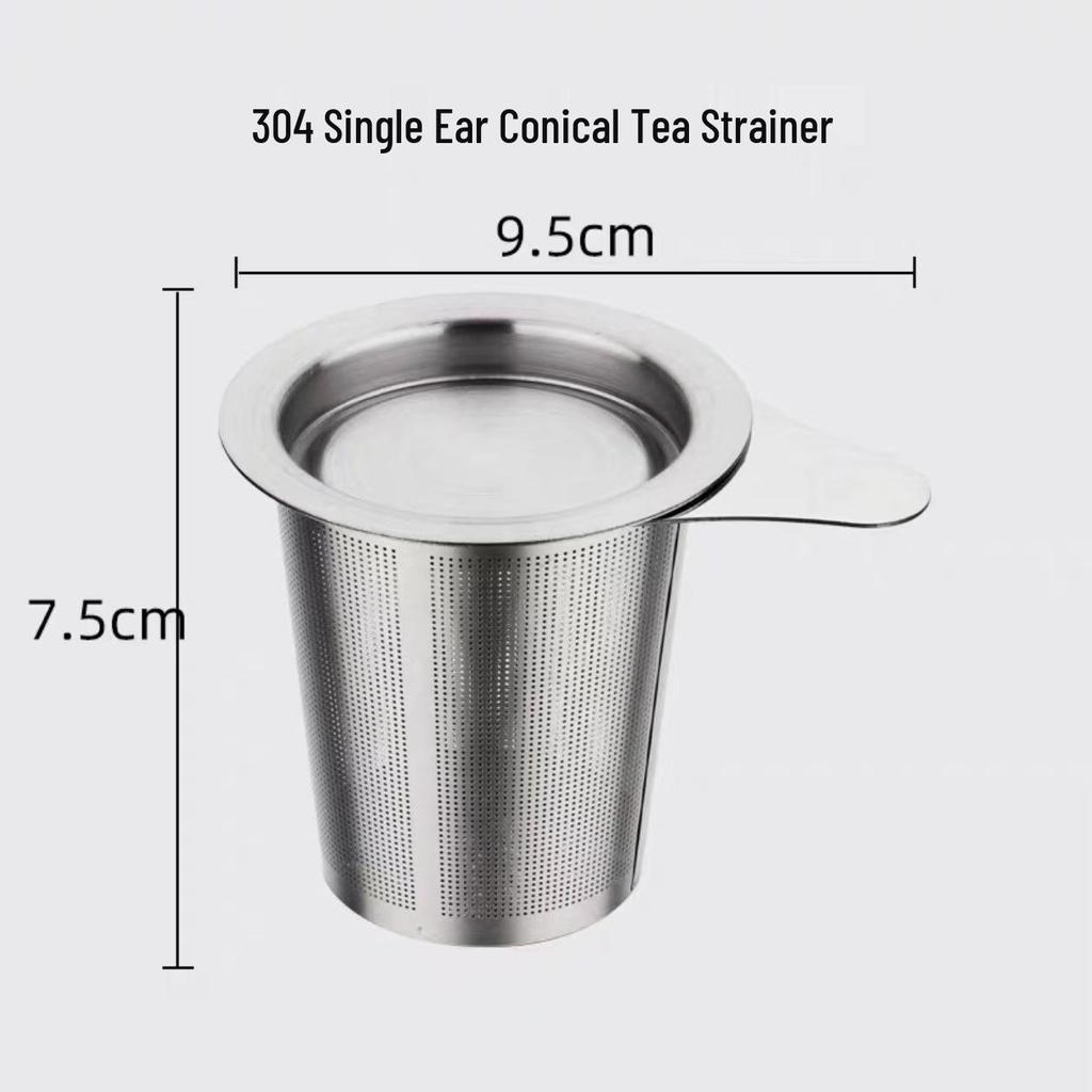 Stainless Steel Tea Infuser & Strainer Mesh Cup