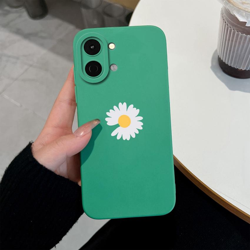 For Tecno Spark Go 3 2 1S 30 40 40C Pova 7 Ultra Pro Neo Case Beautiful Butterfly Sunflower Fashion Housing Soft Liquid Silicone Anti Slip Back Covers