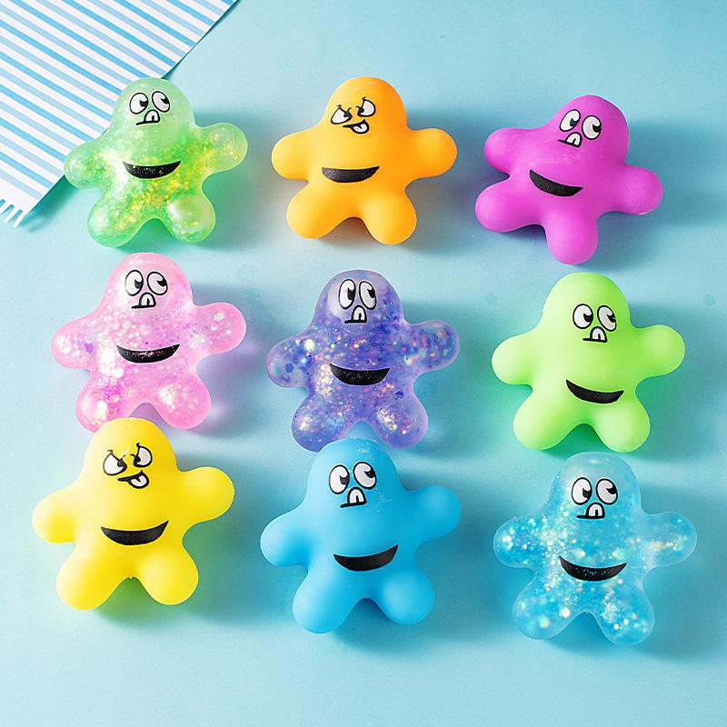 Multi-Colors Cute Starfish Antistress  Squishy Toys Stress Relief Balls Anxiety Release Sensory Fidget Toys For Office Classroom