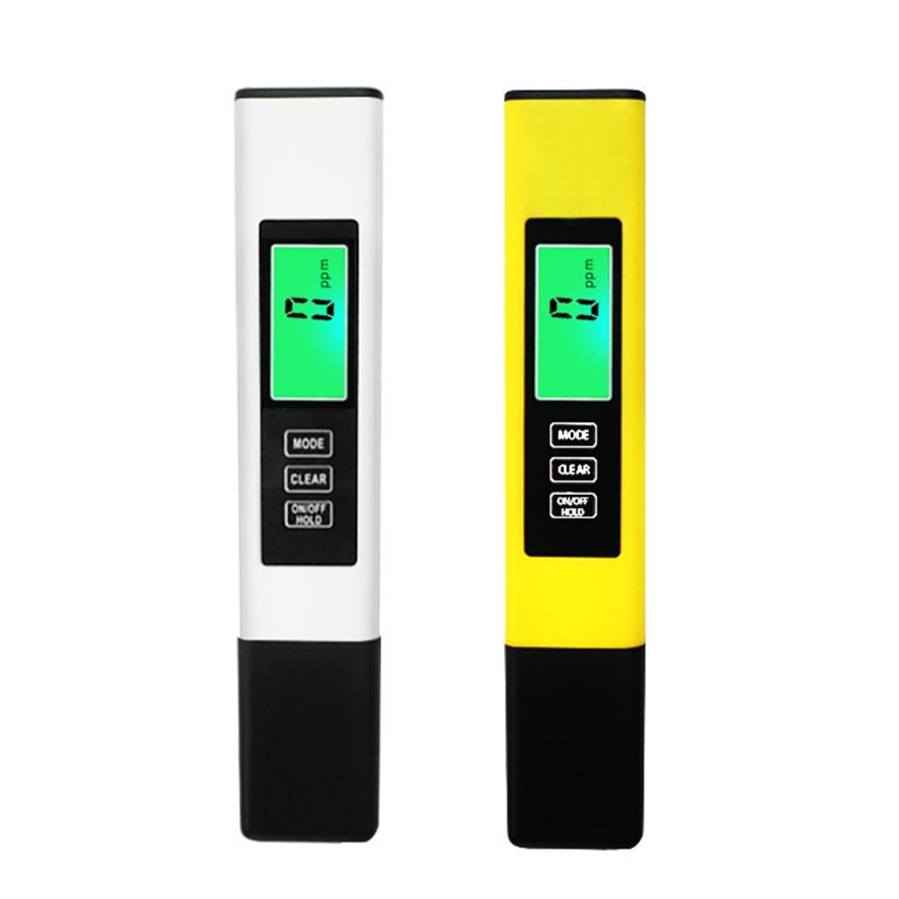 4 In 1 Digital Water Tester Temperature TDS PH Meter High Accuracy EC Meter Durable TEMP PPM PH Meter with Backlit LCD Screen