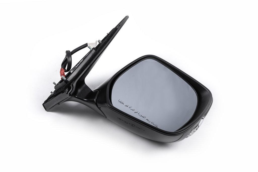 Mirror Assembly Executive (1 PC) Black (left) for Toyota Land Cruiser 200