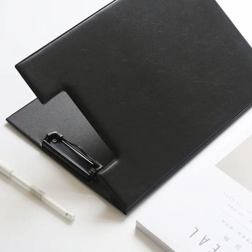 PU Leather Clip Boards A4/A5 Writing Pad Ultra-Smooth Document Holder  Business Meeting