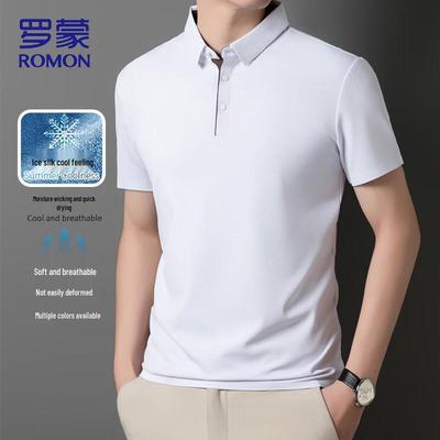 Herren Eisseide Poloshirt
